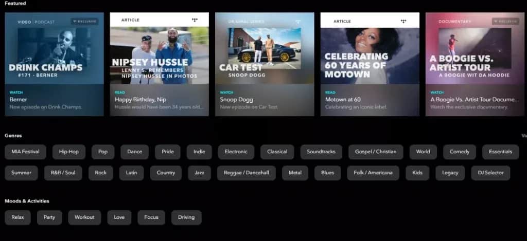 Tidal: Co to za aplikacja? Jakość dźwięku, cena i porównanie